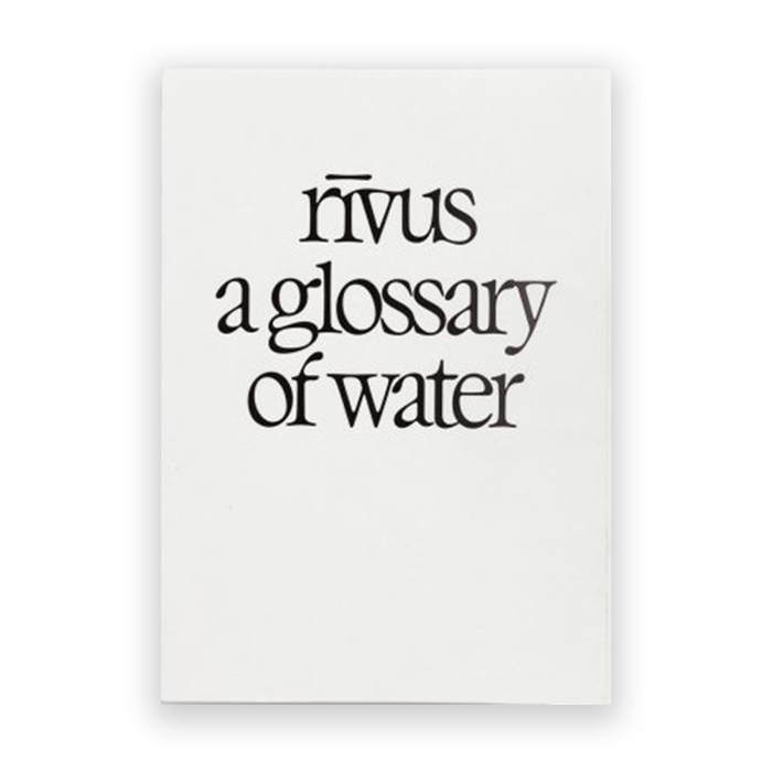 A Glossary of River Words